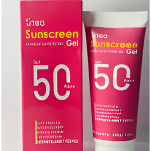 Thea Sunscreen Gel SPF 50 PA++ | Broad Spectrum UVA Protection | Water Resistant | Dermatologist Tested | 100g