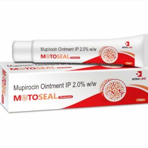 Motoseal Mupirocin Ointment 2% – 10gm | Bacterial Skin Infection Treatment