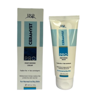 Ceramyst Pro Moisturizing Cream by H&B for Normal to Dry Skin | Paraben Free, Non-Comedogenic, 50g
