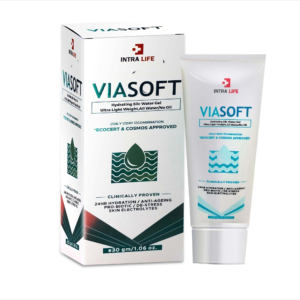Viasoft Hydrating Water Gel for All Skin Types | 24H Moisture | Oil-Free |
